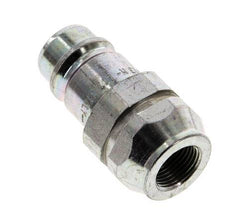 Steel DN 12.5 Hydraulic Coupling Plug G 3/8 inch Female Threads ISO 7241-1 A D 20.5mm