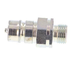 Steel DN 10 Hydraulic Coupling Plug 12 mm L Compression Ring ISO 7241-1 A/8434-1 D 17.3mm