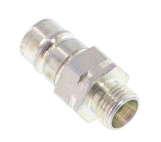 Steel DN 10 Hydraulic Coupling Plug 12 mm L Compression Ring ISO 7241-1 A/8434-1 D 17.3mm