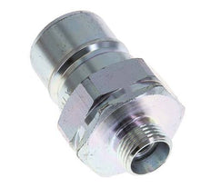 Steel DN 20 Hydraulic Coupling Plug 12 mm L Compression Ring ISO 7241-1 A/8434-1 D 29.1mm