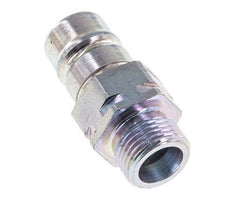 Steel DN 10 Hydraulic Coupling Plug 10 mm S Compression Ring ISO 7241-1 A/8434-1 D 17.3mm