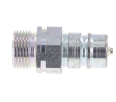 Steel DN 10 Hydraulic Coupling Plug 12 mm S Compression Ring ISO 7241-1 A/8434-1 D 17.3mm