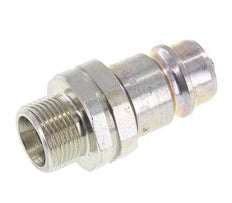 Steel DN 12.5 Hydraulic Coupling Plug 14 mm S Compression Ring ISO 7241-1 A/8434-1 D 20.5mm