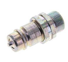 Steel DN 12.5 Hydraulic Coupling Plug 16 mm S Compression Ring ISO 7241-1 A/8434-1 D 20.5mm