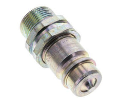 Steel DN 12.5 Hydraulic Coupling Plug 16 mm S Compression Ring ISO 7241-1 A/8434-1 D 20.5mm