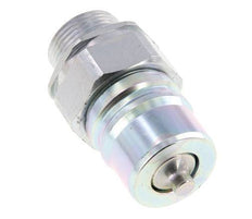 Steel DN 25 Hydraulic Coupling Plug 20 mm S Compression Ring ISO 7241-1 A/8434-1 D 34.3mm