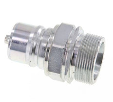 Steel DN 25 Hydraulic Coupling Plug 30 mm S Compression Ring ISO 7241-1 A/8434-1 D 34.3mm
