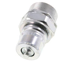 Steel DN 25 Hydraulic Coupling Plug 30 mm S Compression Ring ISO 7241-1 A/8434-1 D 34.3mm
