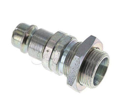 Steel DN 12.5 Hydraulic Coupling Plug 20 mm S Compression Ring Bulkhead ISO 7241-1 A/8434-1 D 20.5mm