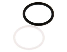 PTFE/NBR Seals Set for ISO 7241-1 A Hydraulic Coupling (29.1 mm and 46 mm) [2 Pieces]