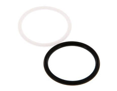 PTFE/NBR Seals Set for ISO 7241-1 A Hydraulic Coupling (29.1 mm and 46 mm) [2 Pieces]