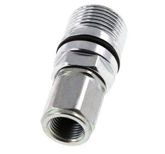 Steel DN 10 Hydraulic Coupling Socket M16x1.5 Female Threads ISO 14541 D M28 x 2