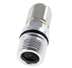 Steel DN 10 Hydraulic Coupling Socket G 3/8 inch Female Threads ISO 14541 D M28 x 2