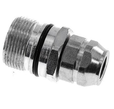 Steel DN 12.5 Hydraulic Coupling Socket M18x1.5 Female Threads ISO 14541 D M36 x 2