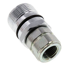 Steel DN 12.5 Hydraulic Coupling Socket G 1/2 inch Female Threads ISO 14541 D M36 x 2