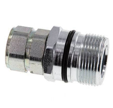 Steel DN 12.5 Hydraulic Coupling Socket G 1/2 inch Female Threads ISO 14541 D M36 x 2