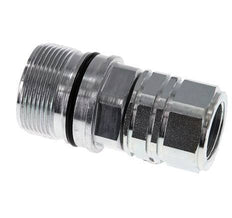 Steel DN 20 Hydraulic Coupling Socket G 3/4 inch Female Threads ISO 14541 D M42 x 2