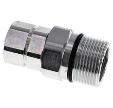 Steel DN 25 Hydraulic Coupling Socket G 3/4 inch Female Threads D M48 x 3