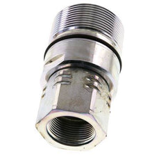 Steel DN 31.5 Hydraulic Coupling Socket G 1 1/4 inch Female Threads D M70 x 3