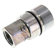 Steel DN 31.5 Hydraulic Coupling Socket G 1 1/4 inch Female Threads D M70 x 3