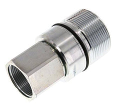Steel DN 31.5 Hydraulic Coupling Socket G 1 1/2 inch Female Threads D M70 x 3