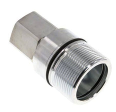 Steel DN 31.5 Hydraulic Coupling Socket G 1 1/2 inch Female Threads D M70 x 3
