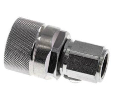 Steel DN 10 Hydraulic Coupling Plug G 3/8 inch Female Threads ISO 14541 D M28 x 2