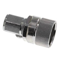 Steel DN 10 Hydraulic Coupling Plug G 3/8 inch Female Threads ISO 14541 D M28 x 2