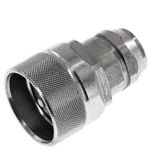 Steel DN 12.5 Hydraulic Coupling Plug M18x1.5 Female Threads ISO 14541 D M36 x 2
