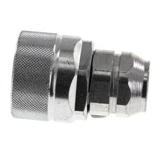 Steel DN 12.5 Hydraulic Coupling Plug M18x1.5 Female Threads ISO 14541 D M36 x 2