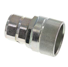 Steel DN 12.5 Hydraulic Coupling Plug G 1/2 inch Female Threads ISO 14541 D M36 x 2