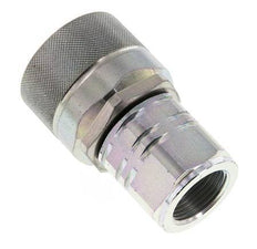 Steel DN 20 Hydraulic Coupling Plug G 3/4 inch Female Threads ISO 14541 D M42 x 2