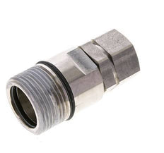 Stainless Steel DN 25 Hydraulic Coupling Socket G 1 inch Female Threads D M48 x 3