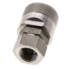 Stainless Steel DN 20 Hydraulic Coupling Plug G 3/4 inch Female Threads ISO 14541 D M42 x 2