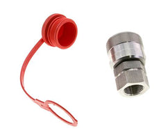 Stainless Steel DN 20 Hydraulic Coupling Plug G 3/4 inch Female Threads ISO 14541 D M42 x 2