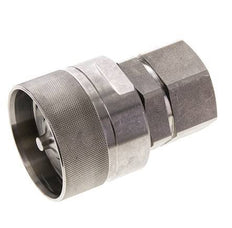 Stainless Steel DN 25 Hydraulic Coupling Plug G 1 inch Female Threads D M48 x 3