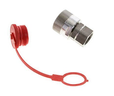Stainless Steel DN 25 Hydraulic Coupling Plug G 1 inch Female Threads D M48 x 3