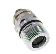 Steel DN 12.5 Hydraulic Coupling Socket 10 mm L Compression Ring ISO 14541/8434-1 D M36 x 2
