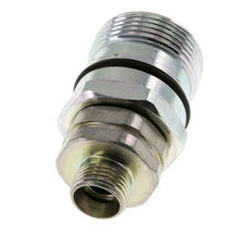 Steel DN 12.5 Hydraulic Coupling Socket 12 mm L Compression Ring ISO 14541/8434-1 D M36 x 2
