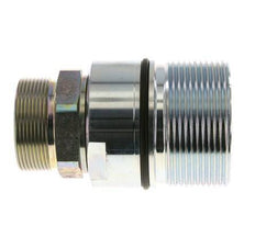 Steel DN 31.5 Hydraulic Coupling Socket 38 mm S Compression Ring ISO 8434-1 D M70 x 3