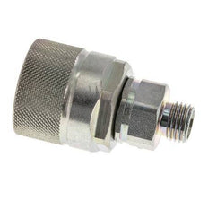 Steel DN 10 Hydraulic Coupling Plug 8 mm L Compression Ring ISO 14541/8434-1 D M28 x 2