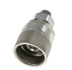 Steel DN 10 Hydraulic Coupling Plug 8 mm L Compression Ring ISO 14541/8434-1 D M28 x 2