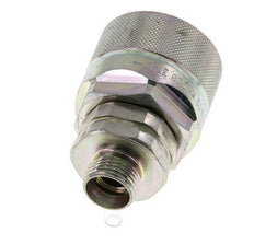 Steel DN 12.5 Hydraulic Coupling Plug 12 mm L Compression Ring ISO 14541/8434-1 D M36 x 2