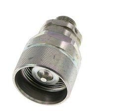 Steel DN 12.5 Hydraulic Coupling Plug 12 mm L Compression Ring ISO 14541/8434-1 D M36 x 2