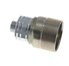 Steel DN 20 Hydraulic Coupling Plug 12 mm L Compression Ring ISO 14541/8434-1 D M42 x 2
