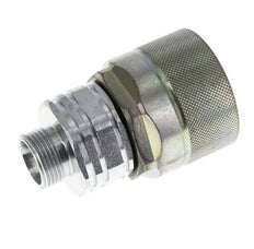 Steel DN 20 Hydraulic Coupling Plug 15 mm L Compression Ring ISO 14541/8434-1 D M42 x 2