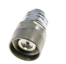 Steel DN 20 Hydraulic Coupling Plug 18 mm L Compression Ring ISO 14541/8434-1 D M42 x 2