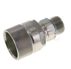 Steel DN 10 Hydraulic Coupling Plug 12 mm S Compression Ring ISO 14541/8434-1 D M28 x 2