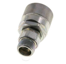 Steel DN 10 Hydraulic Coupling Plug 12 mm S Compression Ring ISO 14541/8434-1 D M28 x 2