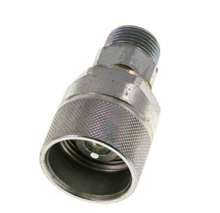 Steel DN 10 Hydraulic Coupling Plug 12 mm S Compression Ring ISO 14541/8434-1 D M28 x 2